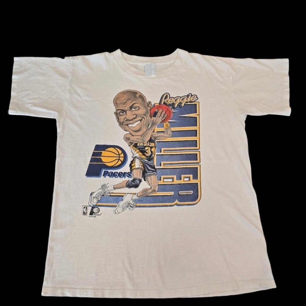90s Indiana Pacers Reggie Miller NBA Basketball T Shirt
